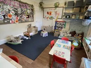 bunny room, nursery rhymes day nursery, chesterfield, derbyshire