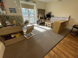 hedgehog room, nursery rhymes day nursery, chesterfield, derbyshire