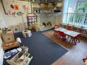 bunny room, nursery rhymes day nursery, chesterfield, derbyshire